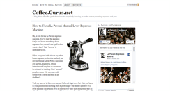 Desktop Screenshot of coffee.gurus.net