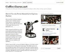 Tablet Screenshot of coffee.gurus.net